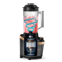 Philips Hr3770/00 Dual Chef Meyve Sıkacağı & Blender Siyah Metal