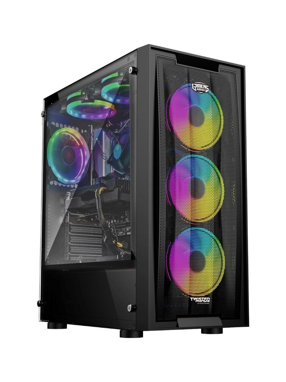 Gamers Arena Rank-1 Amd Ryzen 5 5500 16gb Ddr4 1tb Ssd 4gb Gtx1650 Freedos Gamıng Pc